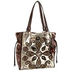 KATHY Van Zeeland Afrique-Chic Drawstring Tote