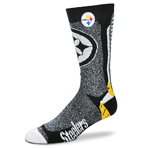 Pittsburgh Steelers Downtown Promo Men's Socks, Large