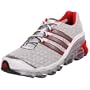 adidas Men's Megabounce+ 2008 Running Shoe,White/Red/Lava,11 M US