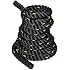 Zeny&reg; Black 1.5"/ 2" Width Poly Dacron 30/40/50ft Length Battle Rope Workout Training Undulation Rope Fitness Rope Exercise