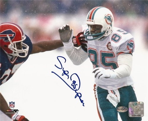 Mark ''Super'' Duper Autographed/Hand Signed 8x10 - Miami Dolphins