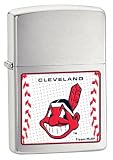 Cleveland Indians Satin Chrome Zippo Lighter