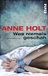 Was niemals geschah: Kriminalroman