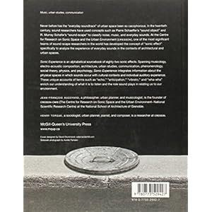 Sonic Experience: A Guide to Everyday Sounds