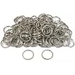 100 Steel Split Rings Key Chain Connector Parts 20mm