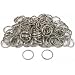 100 Steel Split Rings Key Chain Connector Parts 20mm