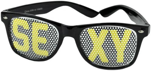Sun Glasses Black Fashion Novelty Wayfarer Style Beach Shades Costume Specs Sexy