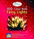 Fairy Light 100 Bulb - White/Clear bulbs