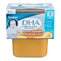 Gerber 2nd Foods Harvest Vegetables with Mixed Grains DHA - 7.0 oz-. 8 Pack, 16 Servings