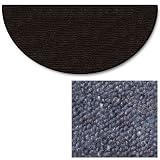 Goods of the Woods Ember Half-Round Hearth Rug - 72" x 36", Rug Color: Blue