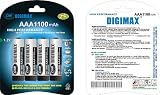 4 x AAA 1100 mAh Rechargeables