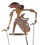Indonesian Shadow Puppet, Water Buffalo Leather