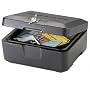 SentrySafe 500 FIRE-SAFE Box, 0.15 Cubic Feet, Black