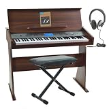 AK-818 Keyboard with Stand by Gear4music + Accessory Pack