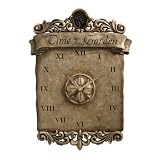 Grasslands Road Estate 'Time Began In A Garden' Clock with Tree Motif.