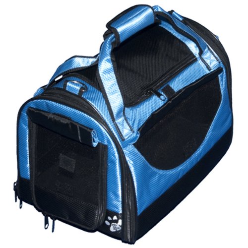 Pet Gear World Traveler Tote for cats and dogs up to 12-pounds - Pet Carrier - Small - Caribbean Blue