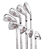 Wilson Herren Eisen Satz Ci7, silber chrom, 121 x 12 x 10 cm, RH, Regular (R)