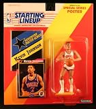 KEVIN JOHNSON / PHOENIX SUNS 1992 NBA Starting Lineup Action Figure & Exclusive NBA Collector Trading Card & Special Series 11"x14" Poster