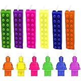12 Piece Building Brix Birthday Bash Candles