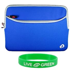 Acer Aspire Timeline AS5810T-8952 15.6-Inch Laptop Sleeve Case - Dual-Pocket Dark Blue
