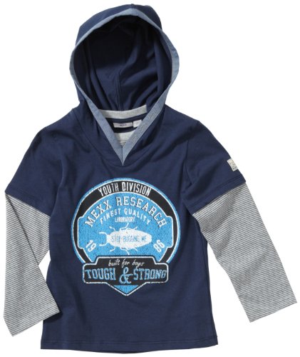 MEXX Jungen Langarmshirt K1RE9314, Gr. 122/128 (L) Blau (417) Preisvergleich