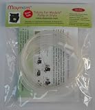 Steam-safe Tubing (Retail Pack of 2) for Medela Pump in Style and New Pump in Style Advanced Breast Pump - 100% BPA Free, Replacement Parts for Medela Part # 87212, 8007212, 8007156