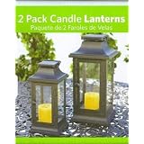 2 Pack Candle Lanterns by 
