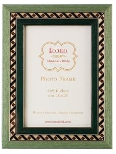 Italian Wooden Picture Frame, Helix, Sage