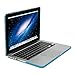 GMYLE Hard Case Print Frosted for MacBook Pro 13 inch with Retina Display (Model: A1425 and A1502) - Iris Blue Ocean Pattern Rubber Coated Hard Cover (Not Fit for MacBook Pro 13)