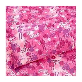 Hannah Montana Flowers - 3pc Bed Sheet Set - Twin Size
