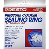 Presto Pressure Cooker Sealing Ring/Auotmatic Air Vent Pack (4 & 6 Quart)