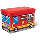 Kidoozie Fire Engine Toy Box
