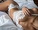 Bolayu Sexy Women Lingerie Lace Babydoll Underwear Nightwear Sleepwear G-string Dress (S, White)