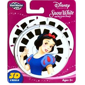 Disney's SNOW WHITE and Seven Dwarfs - 3 ViewMaster Reel Set - part of the Princess series by View Master