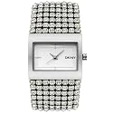 DKNY Women's Crystal Accented Stainless Steel Watch #NY4661