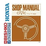 1973 1974 1975 1976 1977 HONDA CIVIC Shop Manual CD by Honda