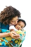 SlingEZee Baby Ring Sling, Long, Sky Blossom