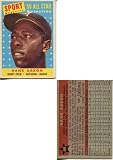 Hank Aaron 1958 Topps All-Star Card