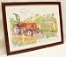 Garden Bean Novelty Cushion TV Lap Tray.  Bean Farming 