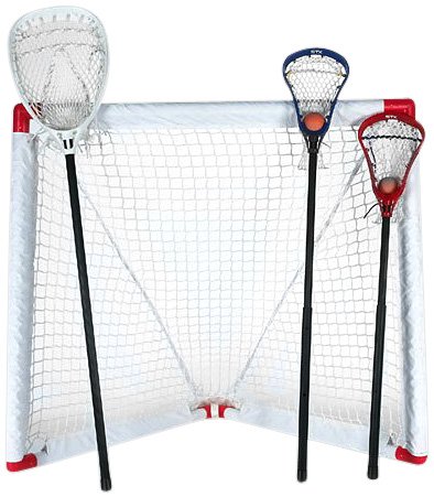 STX FiddleSTX Game Set with Two Field Sticks, One Goalie Stick, One Goal and Two Balls