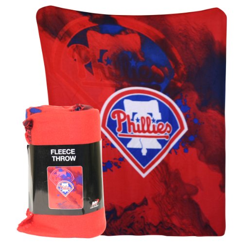 MLB Lightweight Fleece Blanket - Philadelphia Phillies at Amazon.com