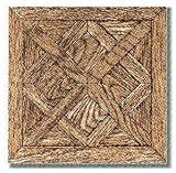 45 Pieces 12X12 Vinyl Stick-On Tiles Diamond Parquet Self Adhesive Flooring RT08069