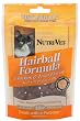 Nutri-Vet Hairball Formula Chicken and Tuna Flavor Soft Chews for Cats, 2.5 Ounce
