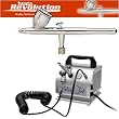 Iwata Revolution CR Airbrushing System with Silver Jet Air Compressor