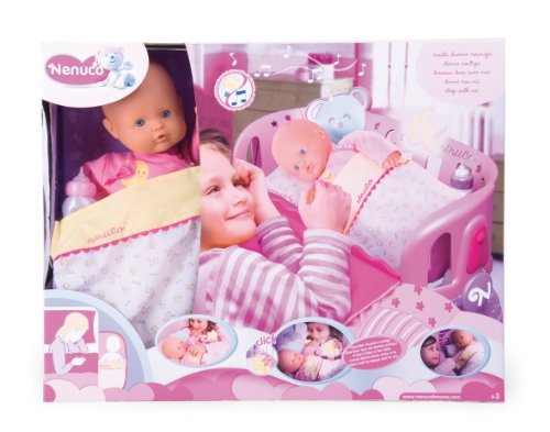 Imagen 2 de Famosa Nenuco Cunita Duerme Conmigo - Cuna con luz y sonido para muñecos Nenuco para colgar al lado de la cama