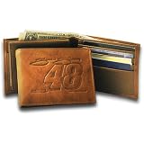 RICO Jimmie Johnson Embossed Leather Billfold Wallet