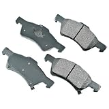 Akebono ACT857 ProACT Ultra-Premium Ceramic Brake Pad Set by Akebono