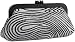 Whiting & Davis Graphix Lucite Frame Clutch