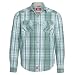 CecilMen Kariertes Turn-Up-Hemd (3XL, dusty mint)