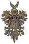 River City Clocks MD817-23 Eight Day Musical Cuckoo Clock with Dancers And Hand-Carved Squirrel, Bird, And Eagle, 23-Inch Tall